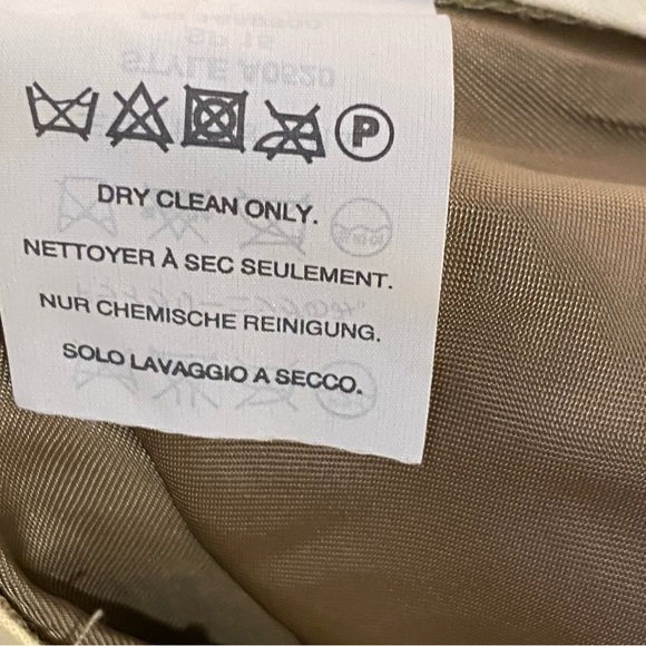 J Crew Ludlow  Classic 100% Cotton Tan Pants 33 x  30 - Picture 5 of 9